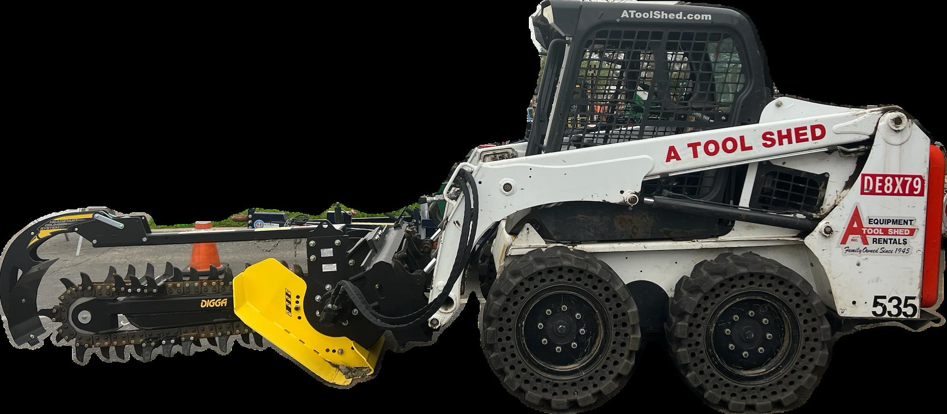 Rental store for Trencher Attachment, Skid Steer-48 Deep in San Jose CA